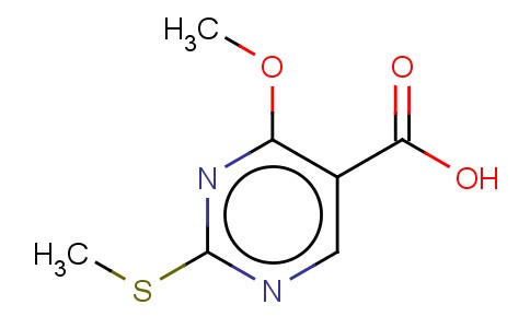 4-METHOXY-2-(METHYLTHIO)-5-PYRIMIDINECARBOXYLIC ACID